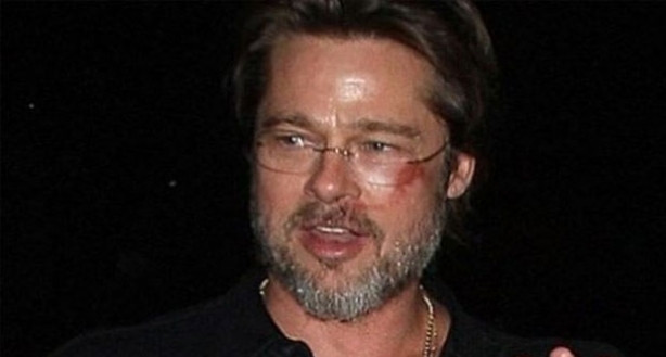 Brad Pitt tanınmaz halde
