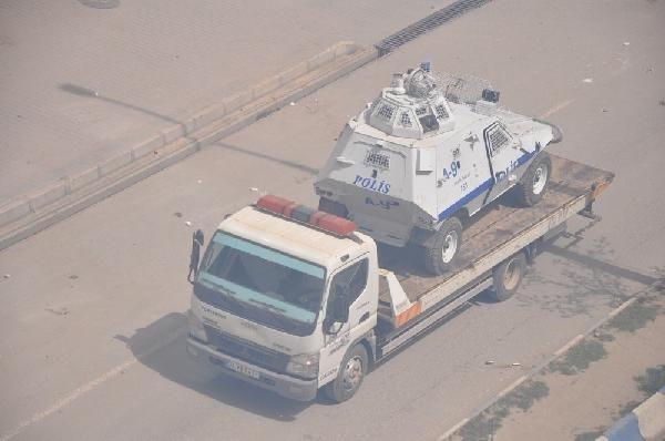 Yüksekova'da olaylar çıktı