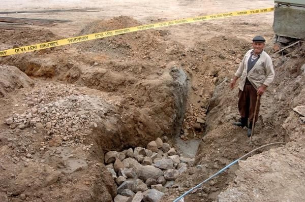 Temel çukurundan tarih çıktı