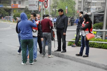 Tecrübesiz polis gerginliği