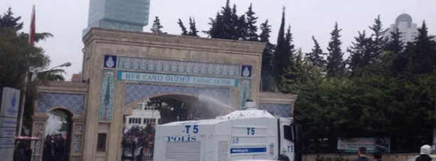 Zincirlikuyu'da gazlı müdahale