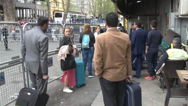 Turistlerin 1 Mayıs'la imtihanı