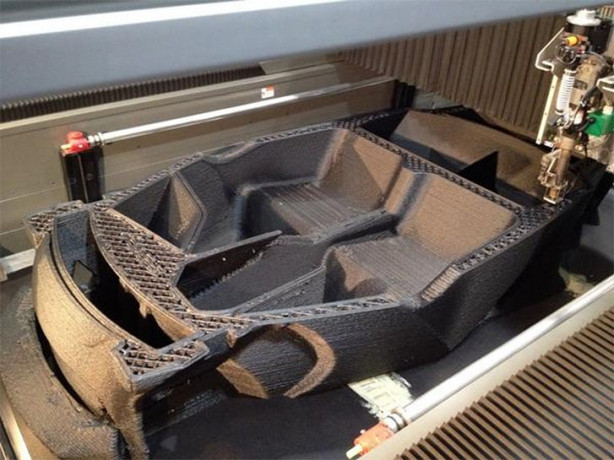 Bu otomobil 3D yazıcıyla üretildi