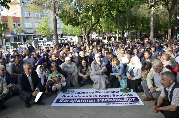 HDP saldırılarına protesto