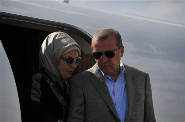 Cumhurbaşkanı Erdoğan driftle karşılandı
