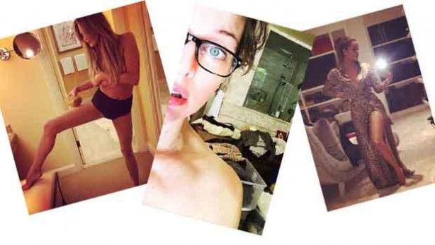Ünlülerin evde çektiği Instagram fotoğrafları