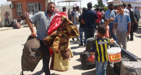 3 bin 500 Suriyeli Türkiye'ye geçiş yaptı