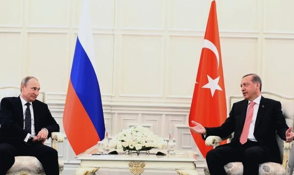 Cumhurbaşkanı Erdoğan, Bakü'de Rusya lideri Putin'le görüştü