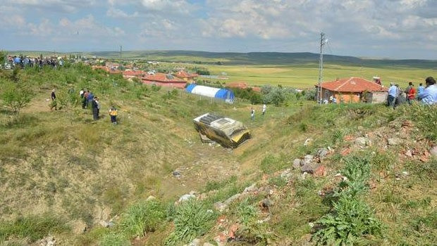 Ankara'da belediye otobüsü kazası