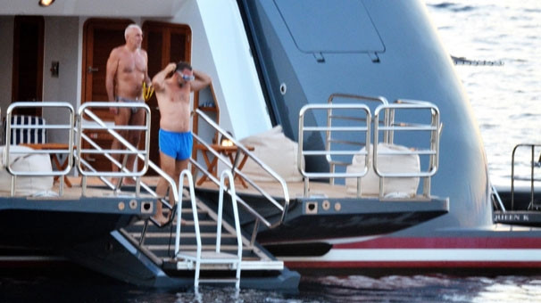 Rusya’nın en zengini Bodrum’da tatilde