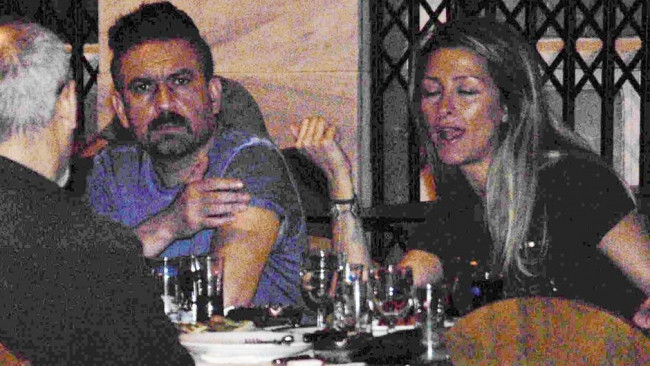 Mustafa Erdoğan kız arkadaşıyla