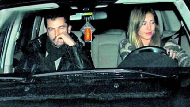 Sinem Kobal ve Kenan İmirzalıoğlu Londra'da el ele