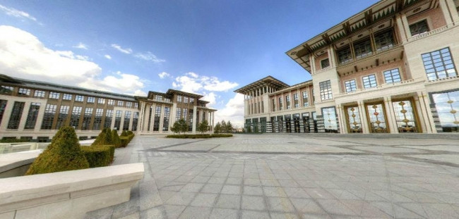 Cumhurbaşkanlığı Sarayı sanal tura açıldı