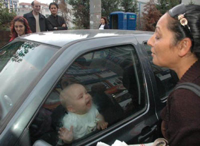 1 yaşında hayatının sınavını verdi