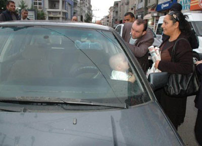 1 yaşında hayatının sınavını verdi