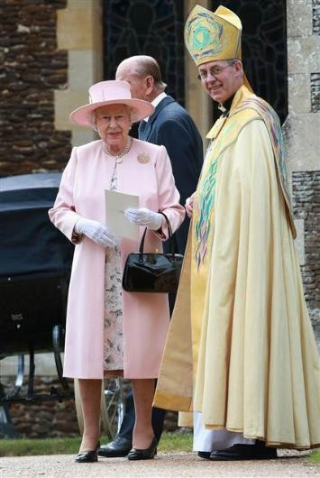 Prenses Charlotte Elizabeth Diana'nın vaftiz töreni