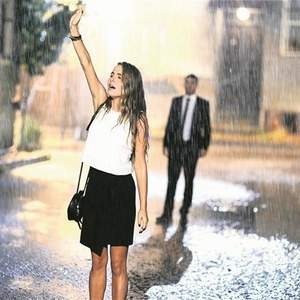 Ceyda Ateş ve Paşhan Yılmazel sırılsıklam oldular