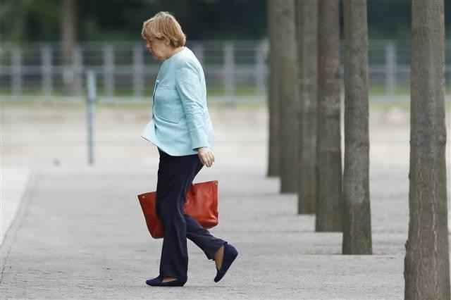 Merkel görenleri şaşırttı