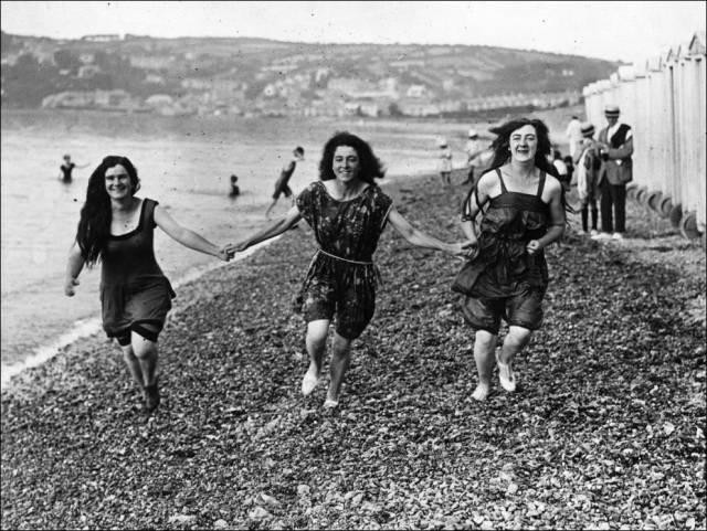 100 yıl önce plajlar nasıl görünüyordu