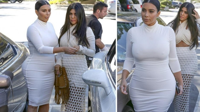 Kim Kardashian ikinci bebeğini gösterdi