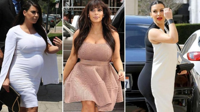 Kim Kardashian ikinci bebeğini gösterdi
