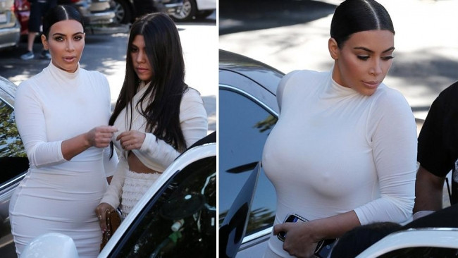 Kim Kardashian ikinci bebeğini gösterdi