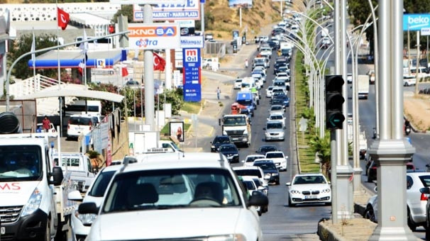 İstanbul trafiği değil Bodrum