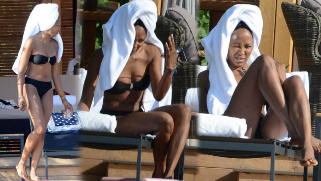 Naomi Campbell Bodrum'da
