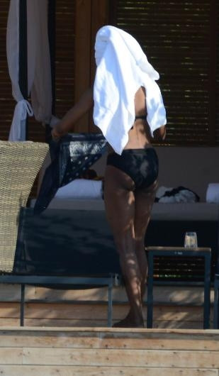 Naomi Campbell Bodrum'da