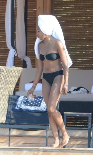 Naomi Campbell Bodrum'da