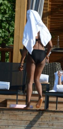 Naomi Campbell Bodrum'da