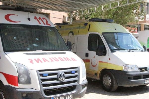Nusaybin'de ambulanslar uzun namlulu silahla tarandı