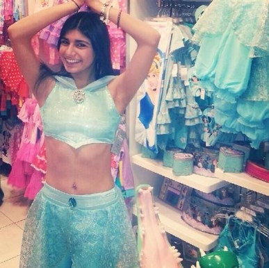 Porno yıldızı Mia Khalifa önceki hali ve sonrası