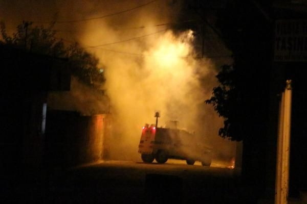 Nusaybin'de olaylı gece