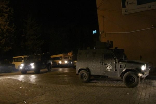Nusaybin'de olaylı gece