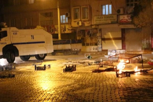 Nusaybin'de olaylı gece