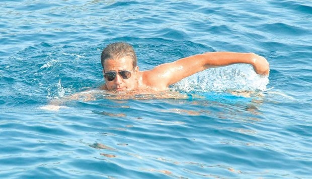 Emrah'ın oğlu Elyesa görüntülendi