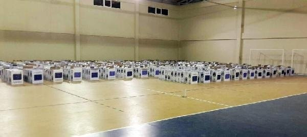 Bir spor salonu dolusu 'kaçak sigara' ele geçirildi