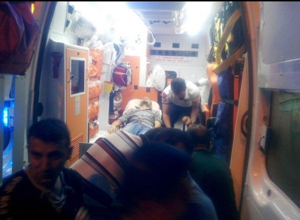 Polis aracına ateş açıldı!.. 1 şehit,1 ağır yaralı!