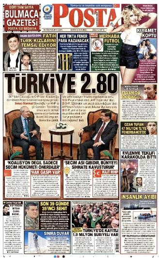 Gazeteler olası erken seçim kararını nasıl gördü