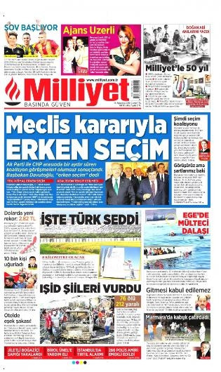 Gazeteler olası erken seçim kararını nasıl gördü