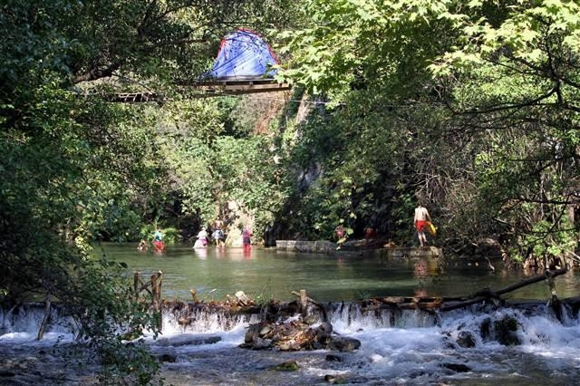 Muğla'da ilginç kamp yeri