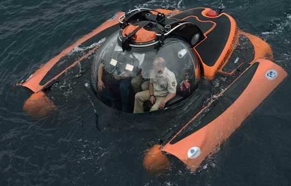 Rusya lideri Putin, Bizans gemisi için Karadeniz'e daldı