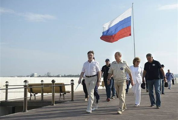 Rusya lideri Putin, Bizans gemisi için Karadeniz'e daldı