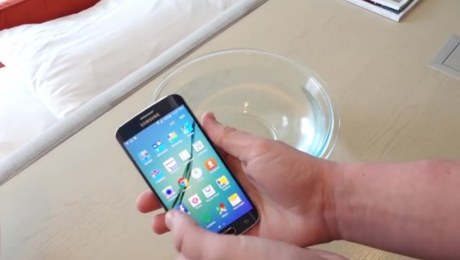 Galaxy S6 edge ne kadar suya dayanır?