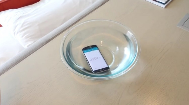 Galaxy S6 edge ne kadar suya dayanır?