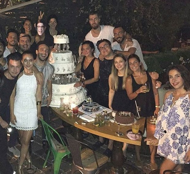 Oğuzhan Koç Yağmur Tanrısevsin doğum gününde buluştu