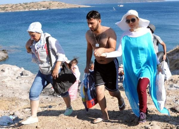 Polisleri şaşkına çeviren görüntü