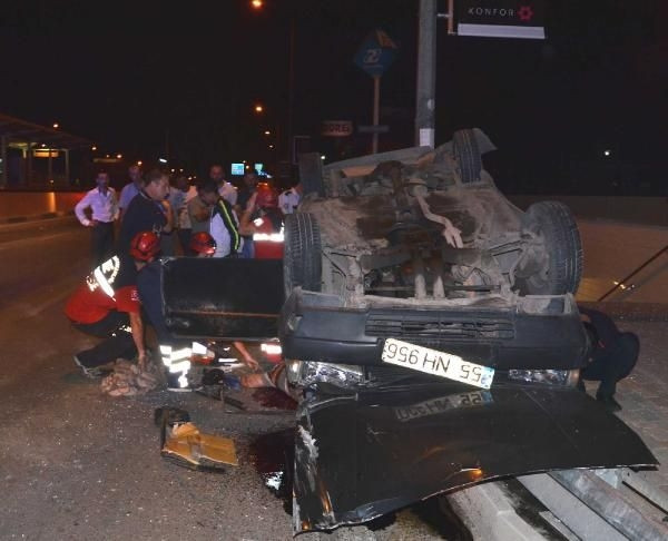 Bursa'da feci kaza