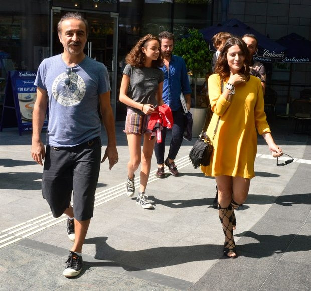 Belçim Bilgin ve Yılmaz Erdoğan'dan ayrılmadık pozu